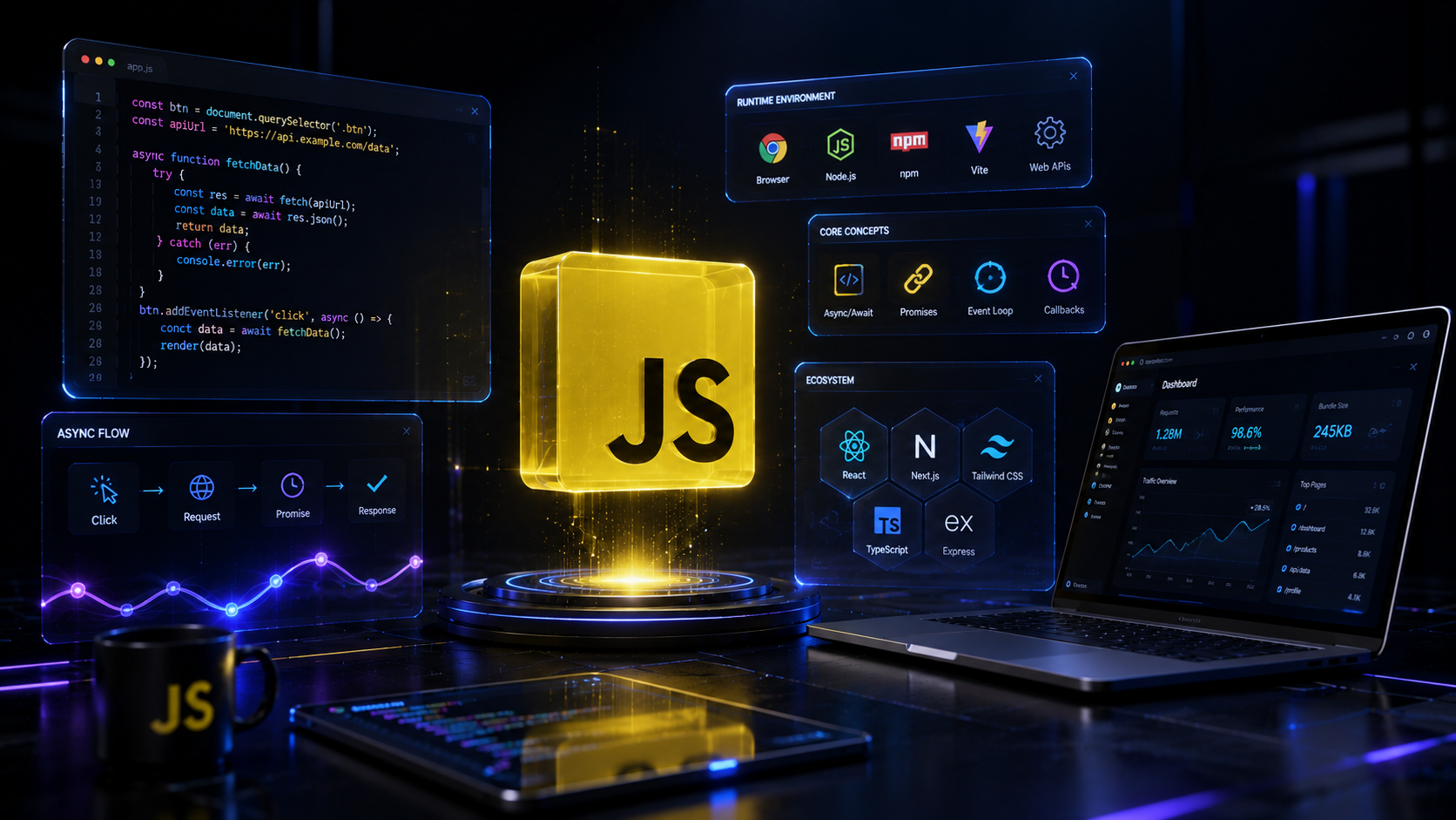 JavaScript: The Complete Language Guide